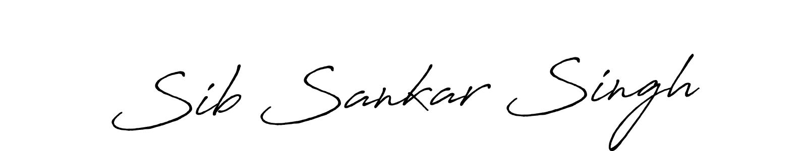 This is the best signature style for the Sib Sankar Singh name. Also you like these signature font (Antro_Vectra_Bolder). Mix name signature. Sib Sankar Singh signature style 7 images and pictures png