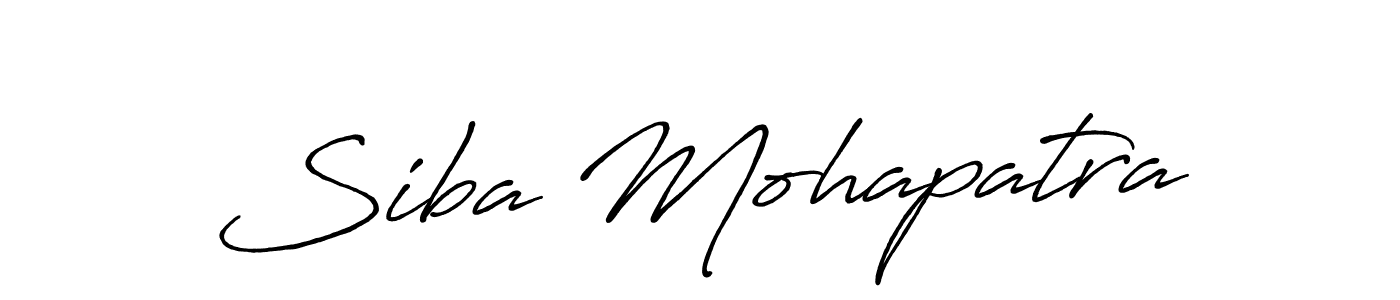 Antro_Vectra_Bolder is a professional signature style that is perfect for those who want to add a touch of class to their signature. It is also a great choice for those who want to make their signature more unique. Get Siba Mohapatra name to fancy signature for free. Siba Mohapatra signature style 7 images and pictures png