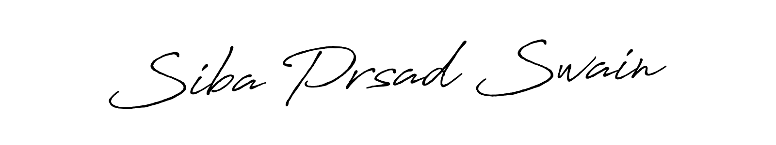 Design your own signature with our free online signature maker. With this signature software, you can create a handwritten (Antro_Vectra_Bolder) signature for name Siba Prsad Swain. Siba Prsad Swain signature style 7 images and pictures png