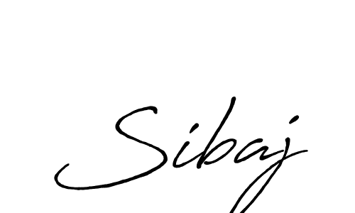 It looks lik you need a new signature style for name Sibaj. Design unique handwritten (Antro_Vectra_Bolder) signature with our free signature maker in just a few clicks. Sibaj signature style 7 images and pictures png