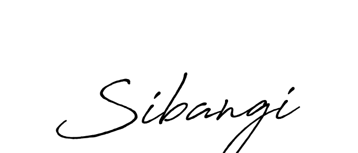 It looks lik you need a new signature style for name Sibangi. Design unique handwritten (Antro_Vectra_Bolder) signature with our free signature maker in just a few clicks. Sibangi signature style 7 images and pictures png