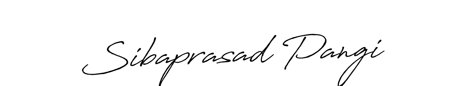 How to make Sibaprasad Pangi signature? Antro_Vectra_Bolder is a professional autograph style. Create handwritten signature for Sibaprasad Pangi name. Sibaprasad Pangi signature style 7 images and pictures png