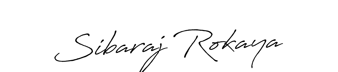 It looks lik you need a new signature style for name Sibaraj Rokaya. Design unique handwritten (Antro_Vectra_Bolder) signature with our free signature maker in just a few clicks. Sibaraj Rokaya signature style 7 images and pictures png