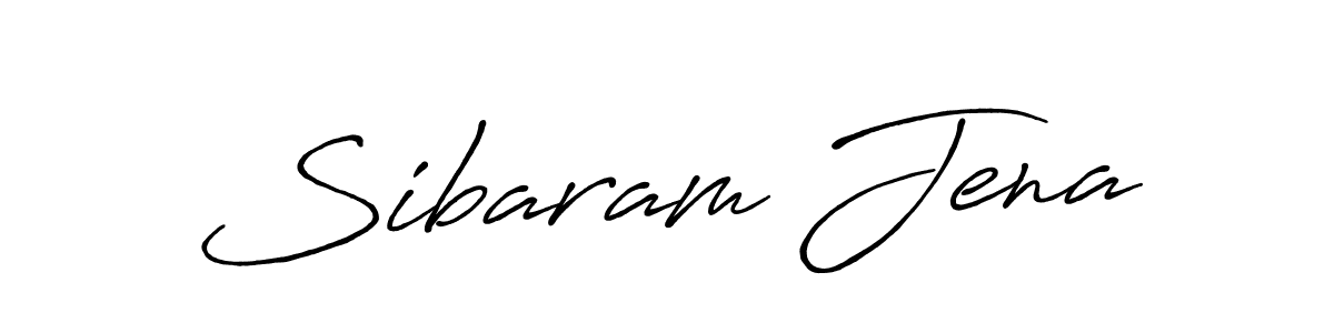 Also we have Sibaram Jena name is the best signature style. Create professional handwritten signature collection using Antro_Vectra_Bolder autograph style. Sibaram Jena signature style 7 images and pictures png