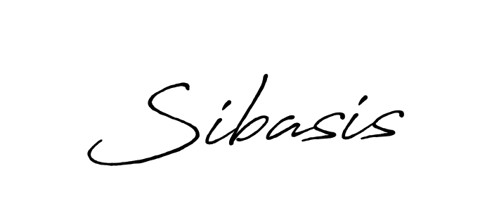 Make a beautiful signature design for name Sibasis. With this signature (Antro_Vectra_Bolder) style, you can create a handwritten signature for free. Sibasis signature style 7 images and pictures png