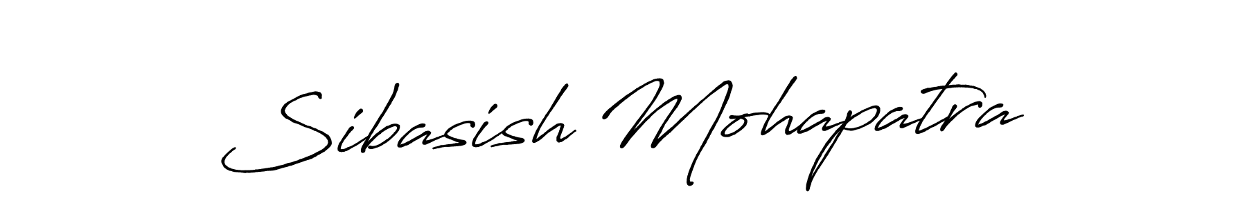 Create a beautiful signature design for name Sibasish Mohapatra. With this signature (Antro_Vectra_Bolder) fonts, you can make a handwritten signature for free. Sibasish Mohapatra signature style 7 images and pictures png