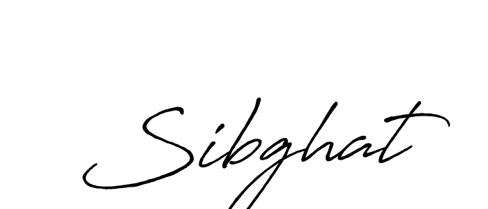 It looks lik you need a new signature style for name Sibghat. Design unique handwritten (Antro_Vectra_Bolder) signature with our free signature maker in just a few clicks. Sibghat signature style 7 images and pictures png