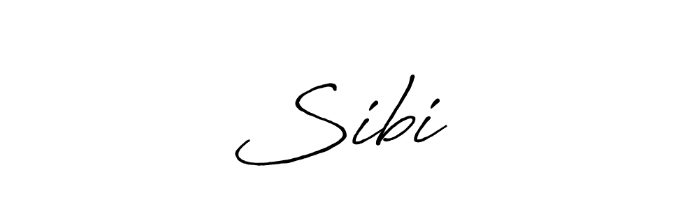 Create a beautiful signature design for name Sibi❤️. With this signature (Antro_Vectra_Bolder) fonts, you can make a handwritten signature for free. Sibi❤️ signature style 7 images and pictures png