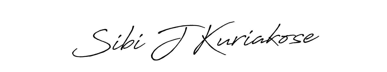 How to make Sibi J Kuriakose signature? Antro_Vectra_Bolder is a professional autograph style. Create handwritten signature for Sibi J Kuriakose name. Sibi J Kuriakose signature style 7 images and pictures png