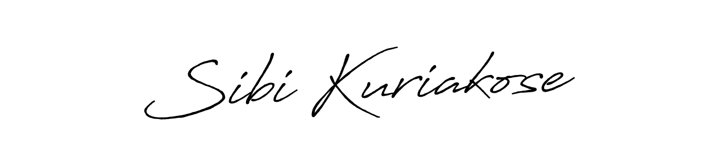Also we have Sibi Kuriakose name is the best signature style. Create professional handwritten signature collection using Antro_Vectra_Bolder autograph style. Sibi Kuriakose signature style 7 images and pictures png