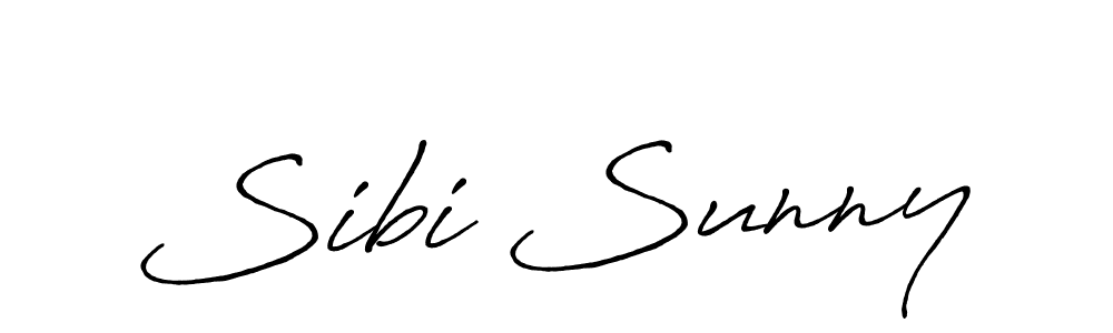 Best and Professional Signature Style for Sibi Sunny. Antro_Vectra_Bolder Best Signature Style Collection. Sibi Sunny signature style 7 images and pictures png