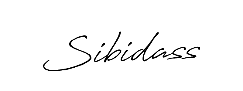 The best way (Antro_Vectra_Bolder) to make a short signature is to pick only two or three words in your name. The name Sibidass include a total of six letters. For converting this name. Sibidass signature style 7 images and pictures png