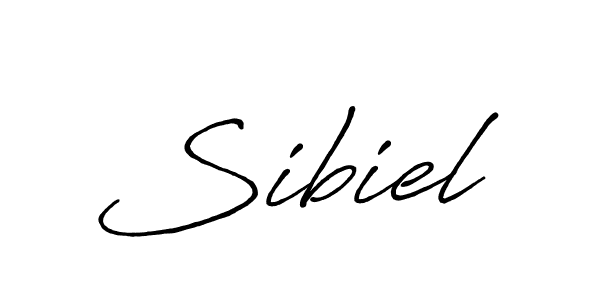 Design your own signature with our free online signature maker. With this signature software, you can create a handwritten (Antro_Vectra_Bolder) signature for name Sibiel. Sibiel signature style 7 images and pictures png