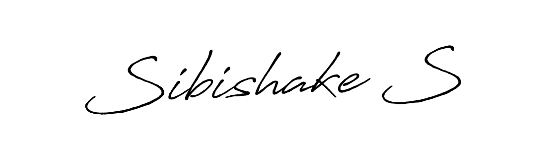 Also You can easily find your signature by using the search form. We will create Sibishake S name handwritten signature images for you free of cost using Antro_Vectra_Bolder sign style. Sibishake S signature style 7 images and pictures png