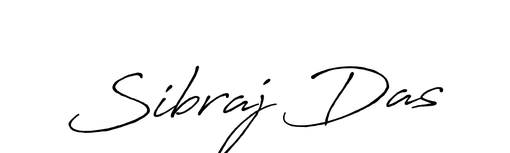 How to make Sibraj Das name signature. Use Antro_Vectra_Bolder style for creating short signs online. This is the latest handwritten sign. Sibraj Das signature style 7 images and pictures png