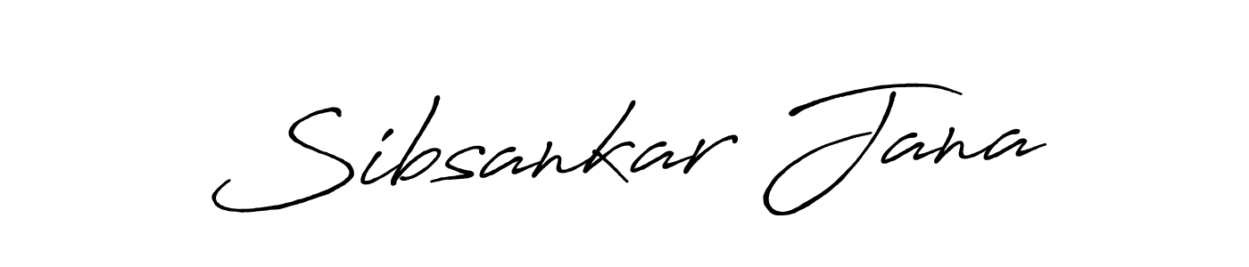 The best way (Antro_Vectra_Bolder) to make a short signature is to pick only two or three words in your name. The name Sibsankar Jana include a total of six letters. For converting this name. Sibsankar Jana signature style 7 images and pictures png