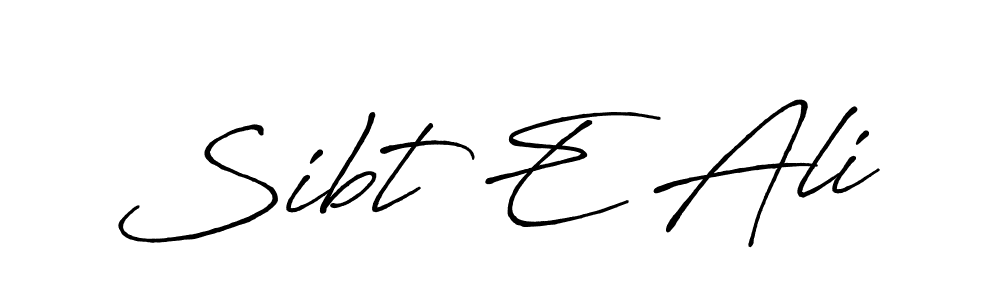 How to make Sibt E Ali name signature. Use Antro_Vectra_Bolder style for creating short signs online. This is the latest handwritten sign. Sibt E Ali signature style 7 images and pictures png