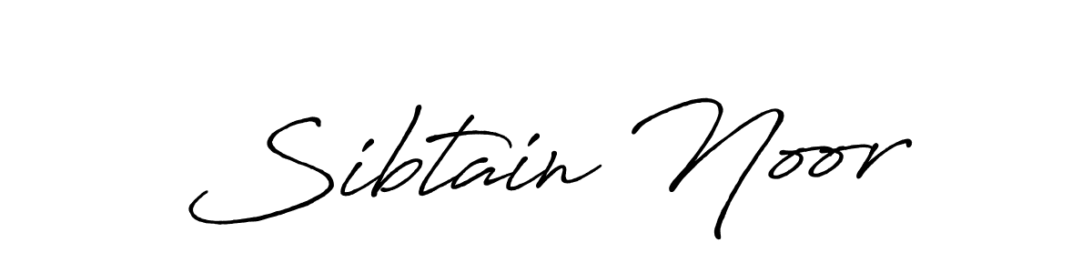 Similarly Antro_Vectra_Bolder is the best handwritten signature design. Signature creator online .You can use it as an online autograph creator for name Sibtain Noor. Sibtain Noor signature style 7 images and pictures png