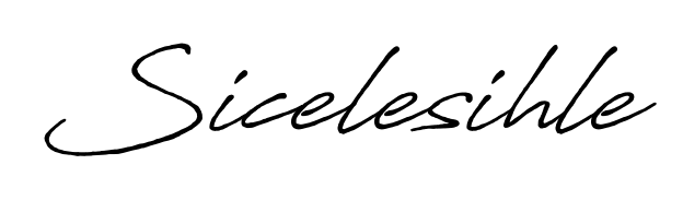 Practice writing Sicelesihle with the flow of Antro_Vectra_Bolder lettering. A fantastic source of inspiration for developing your personal signature style. Sicelesihle signature style 7 images and pictures png