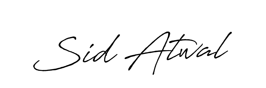 Once you've used our free online signature maker to create your best signature Antro_Vectra_Bolder style, it's time to enjoy all of the benefits that Sid Atwal name signing documents. Sid Atwal signature style 7 images and pictures png