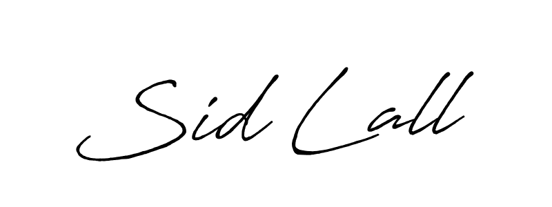 Best and Professional Signature Style for Sid Lall. Antro_Vectra_Bolder Best Signature Style Collection. Sid Lall signature style 7 images and pictures png