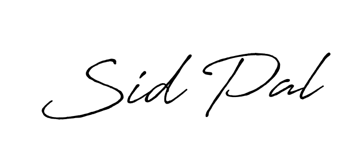 You should practise on your own different ways (Antro_Vectra_Bolder) to write your name (Sid Pal) in signature. don't let someone else do it for you. Sid Pal signature style 7 images and pictures png