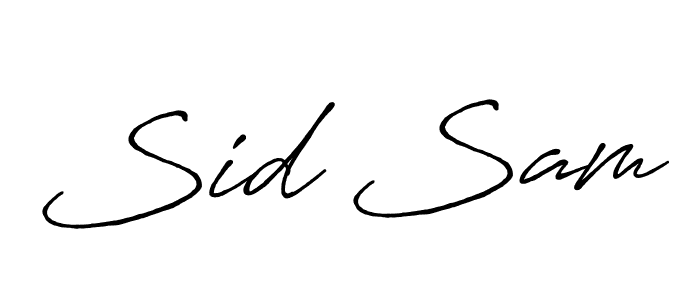 Here are the top 10 professional signature styles for the name Sid Sam. These are the best autograph styles you can use for your name. Sid Sam signature style 7 images and pictures png