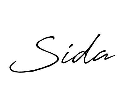 Antro_Vectra_Bolder is a professional signature style that is perfect for those who want to add a touch of class to their signature. It is also a great choice for those who want to make their signature more unique. Get Sida name to fancy signature for free. Sida signature style 7 images and pictures png