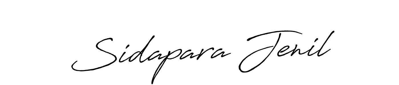Here are the top 10 professional signature styles for the name Sidapara Jenil. These are the best autograph styles you can use for your name. Sidapara Jenil signature style 7 images and pictures png