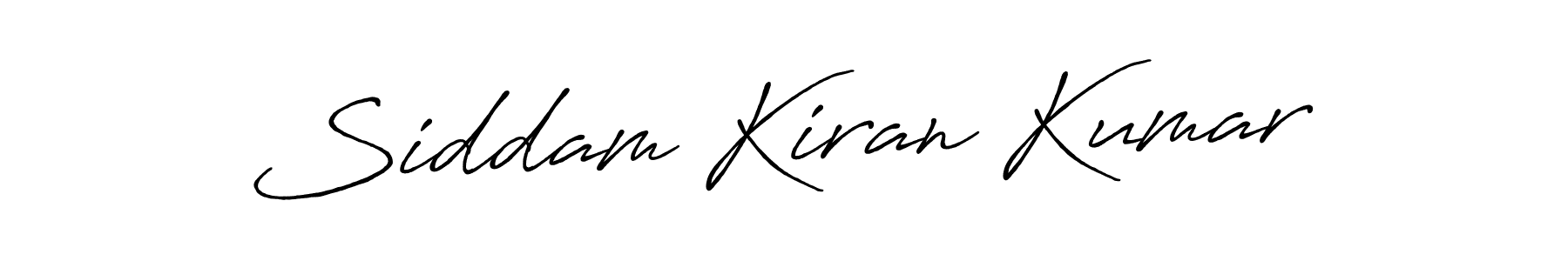 Make a beautiful signature design for name Siddam Kiran Kumar. Use this online signature maker to create a handwritten signature for free. Siddam Kiran Kumar signature style 7 images and pictures png