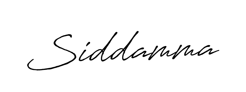 Design your own signature with our free online signature maker. With this signature software, you can create a handwritten (Antro_Vectra_Bolder) signature for name Siddamma. Siddamma signature style 7 images and pictures png