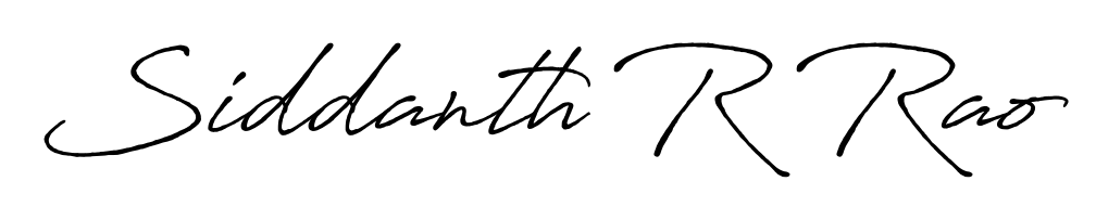 The Antro_Vectra_Bolder signature style provides a bold statement for name Siddanth R Rao. Designed for business owners, executives, and leaders. Siddanth R Rao signature style 7 images and pictures png