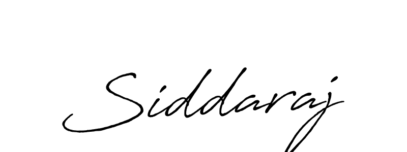 How to make Siddaraj name signature. Use Antro_Vectra_Bolder style for creating short signs online. This is the latest handwritten sign. Siddaraj signature style 7 images and pictures png