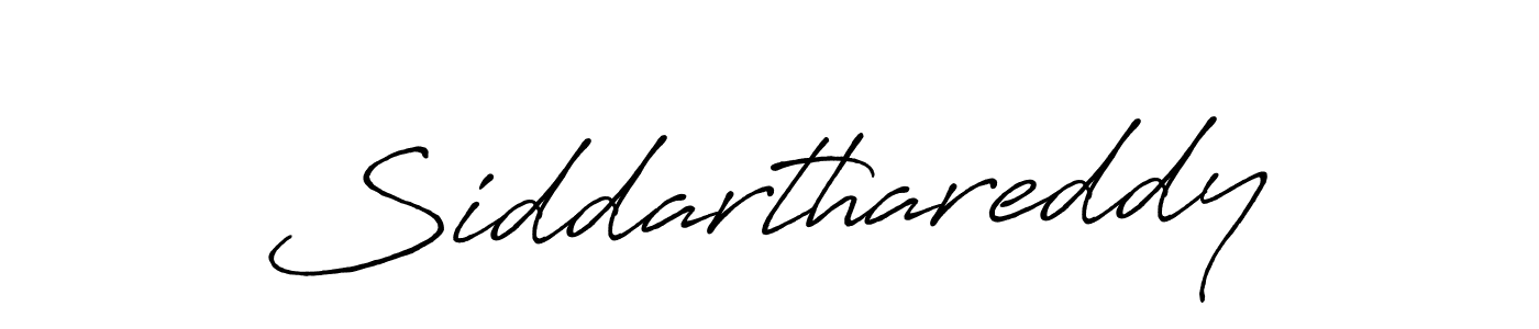 It looks lik you need a new signature style for name Siddarthareddy. Design unique handwritten (Antro_Vectra_Bolder) signature with our free signature maker in just a few clicks. Siddarthareddy signature style 7 images and pictures png