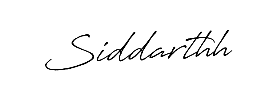 It looks lik you need a new signature style for name Siddarthh. Design unique handwritten (Antro_Vectra_Bolder) signature with our free signature maker in just a few clicks. Siddarthh signature style 7 images and pictures png