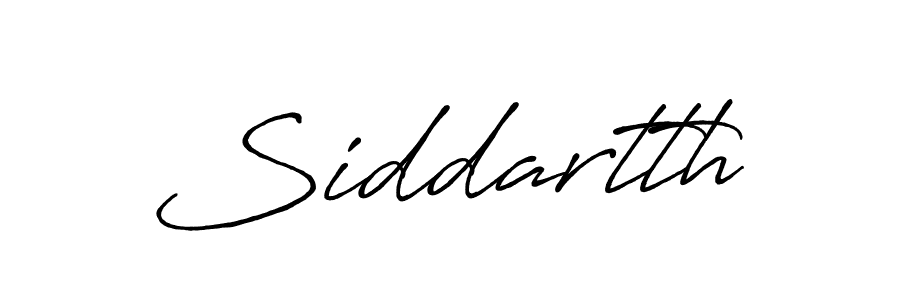 Use a signature maker to create a handwritten signature online. With this signature software, you can design (Antro_Vectra_Bolder) your own signature for name Siddartth. Siddartth signature style 7 images and pictures png