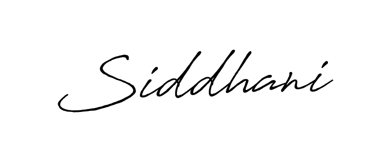 You should practise on your own different ways (Antro_Vectra_Bolder) to write your name (Siddhani) in signature. don't let someone else do it for you. Siddhani signature style 7 images and pictures png