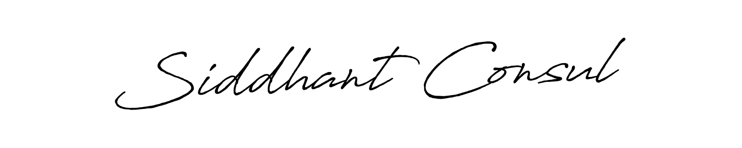 It looks lik you need a new signature style for name Siddhant Consul. Design unique handwritten (Antro_Vectra_Bolder) signature with our free signature maker in just a few clicks. Siddhant Consul signature style 7 images and pictures png