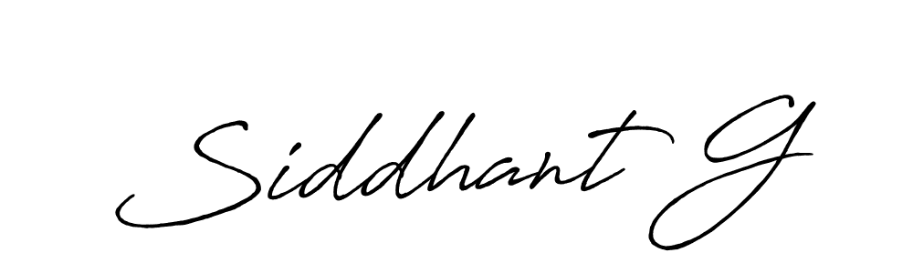 Make a beautiful signature design for name Siddhant G. Use this online signature maker to create a handwritten signature for free. Siddhant G signature style 7 images and pictures png