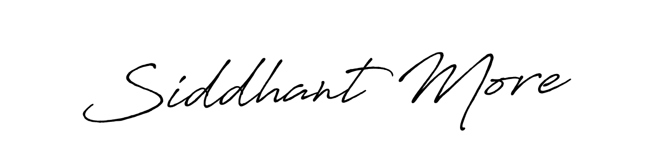 This is the best signature style for the Siddhant More name. Also you like these signature font (Antro_Vectra_Bolder). Mix name signature. Siddhant More signature style 7 images and pictures png