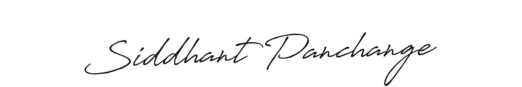 Also we have Siddhant Panchange name is the best signature style. Create professional handwritten signature collection using Antro_Vectra_Bolder autograph style. Siddhant Panchange signature style 7 images and pictures png