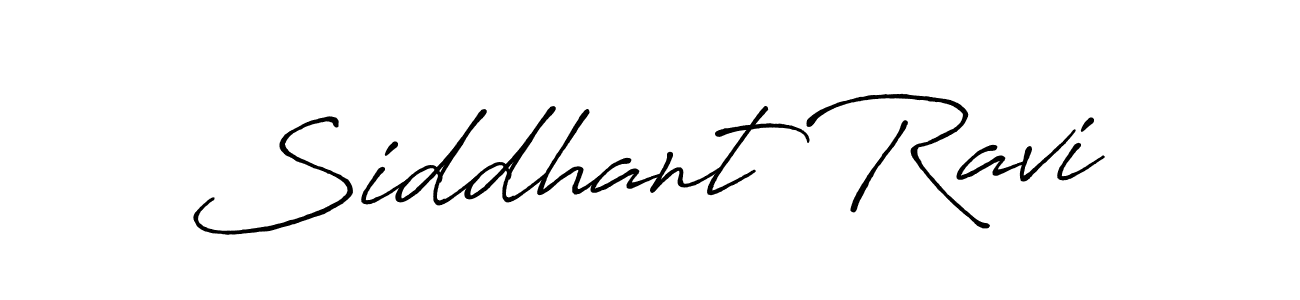 Also we have Siddhant Ravi name is the best signature style. Create professional handwritten signature collection using Antro_Vectra_Bolder autograph style. Siddhant Ravi signature style 7 images and pictures png