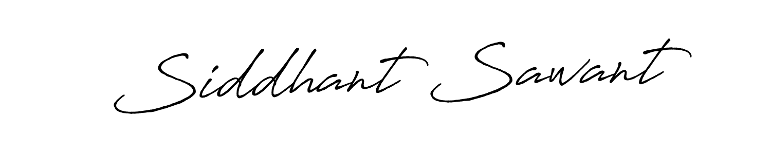 Use a signature maker to create a handwritten signature online. With this signature software, you can design (Antro_Vectra_Bolder) your own signature for name Siddhant Sawant. Siddhant Sawant signature style 7 images and pictures png
