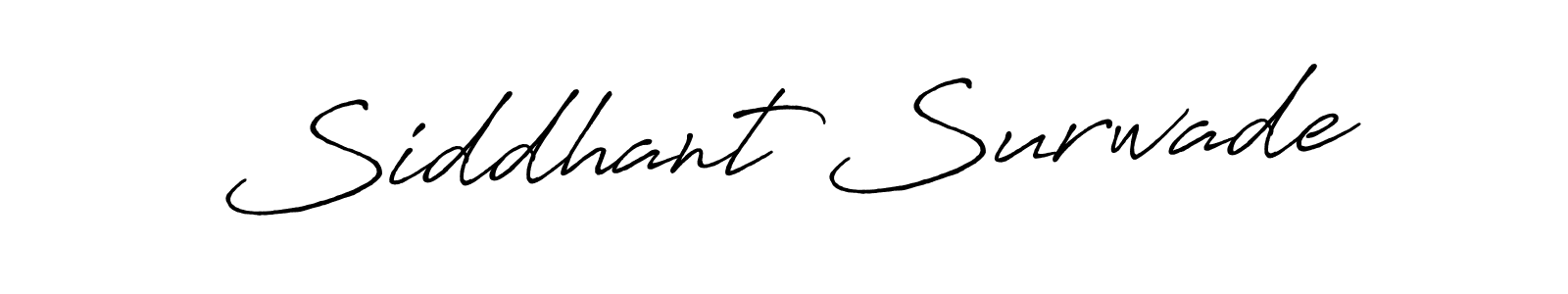 Similarly Antro_Vectra_Bolder is the best handwritten signature design. Signature creator online .You can use it as an online autograph creator for name Siddhant Surwade. Siddhant Surwade signature style 7 images and pictures png