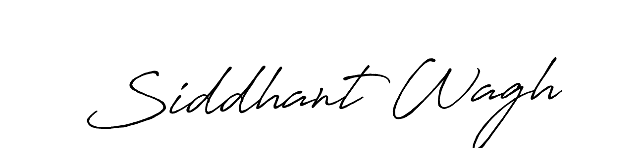 How to make Siddhant Wagh name signature. Use Antro_Vectra_Bolder style for creating short signs online. This is the latest handwritten sign. Siddhant Wagh signature style 7 images and pictures png
