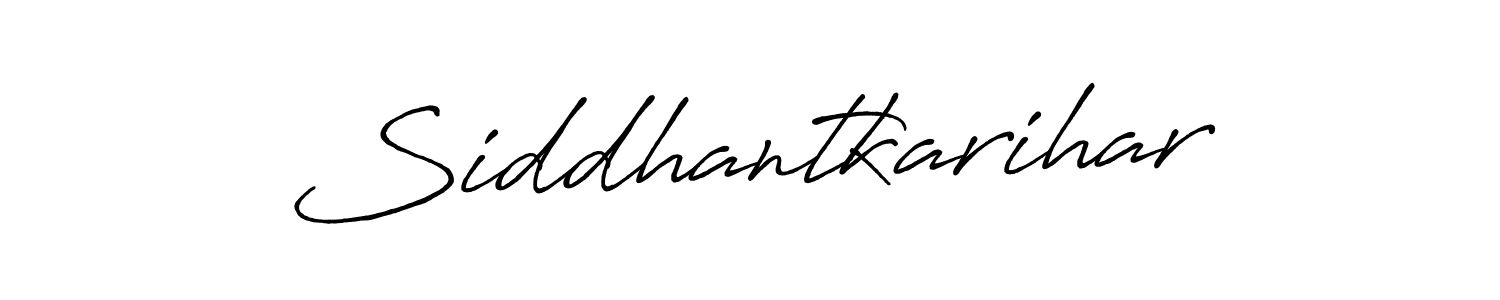 Once you've used our free online signature maker to create your best signature Antro_Vectra_Bolder style, it's time to enjoy all of the benefits that Siddhantkarihar name signing documents. Siddhantkarihar signature style 7 images and pictures png