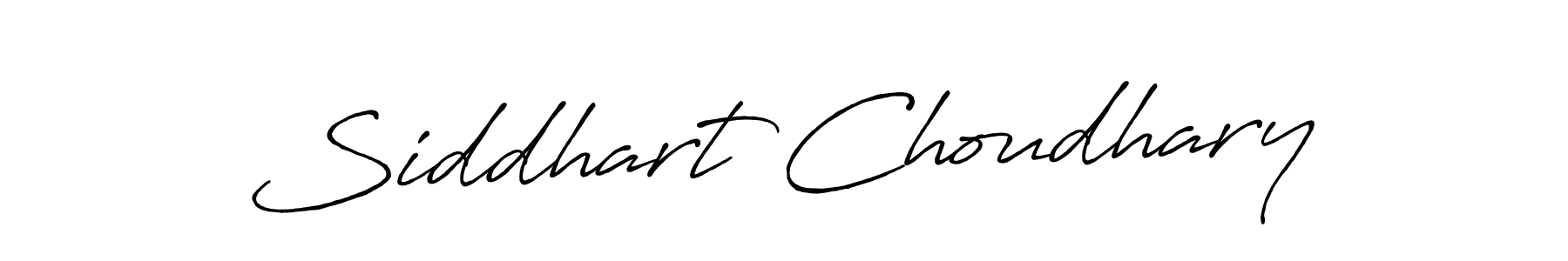 Siddhart Choudhary stylish signature style. Best Handwritten Sign (Antro_Vectra_Bolder) for my name. Handwritten Signature Collection Ideas for my name Siddhart Choudhary. Siddhart Choudhary signature style 7 images and pictures png