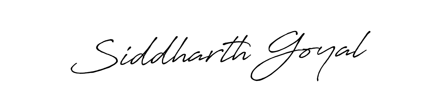 You should practise on your own different ways (Antro_Vectra_Bolder) to write your name (Siddharth Goyal) in signature. don't let someone else do it for you. Siddharth Goyal signature style 7 images and pictures png