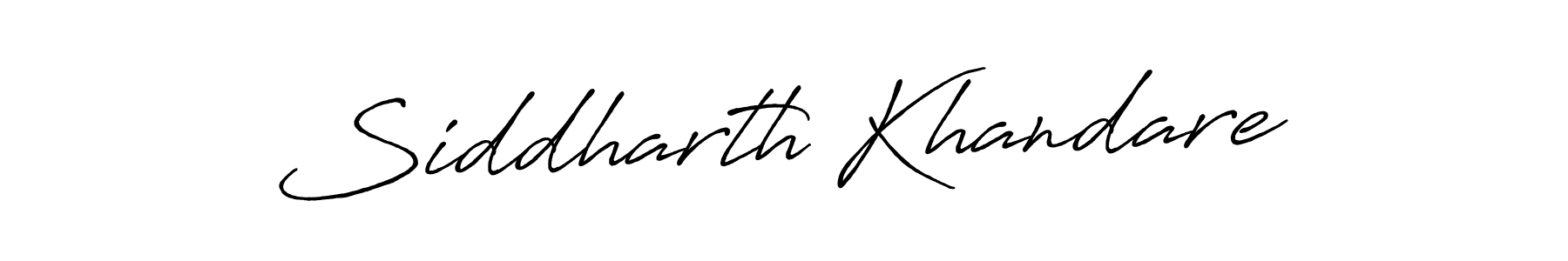 Make a beautiful signature design for name Siddharth Khandare. Use this online signature maker to create a handwritten signature for free. Siddharth Khandare signature style 7 images and pictures png