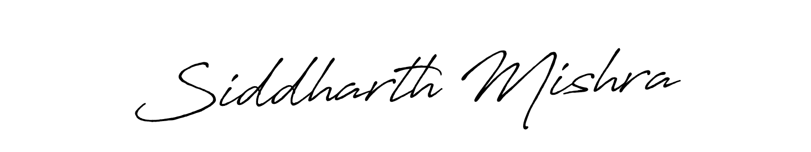 Also we have Siddharth Mishra name is the best signature style. Create professional handwritten signature collection using Antro_Vectra_Bolder autograph style. Siddharth Mishra signature style 7 images and pictures png
